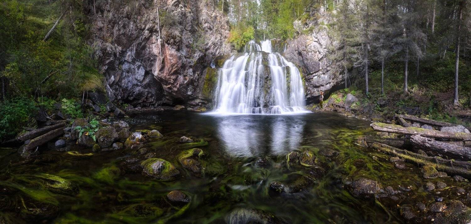 мянтюкоски, мянтюйоки, паанаярви, карелия, водопад, Сергей Кочергин