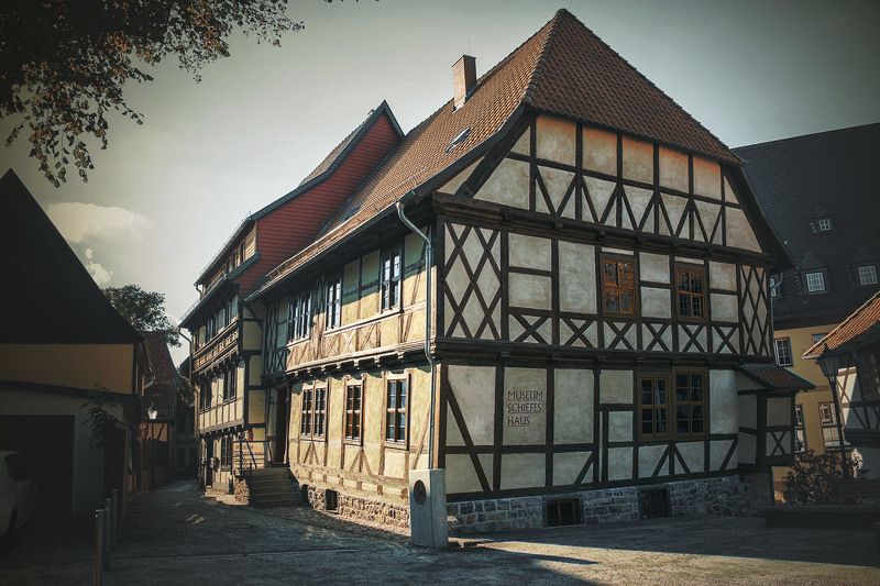 Вернигероде(Германия). Кривой дом. фото превью
