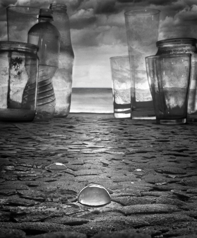 экология,человечество,вода,загрязнение,пустыня,капля,черно-белое,концептуальное,искусство,парышков,d810 Жажда фото превью