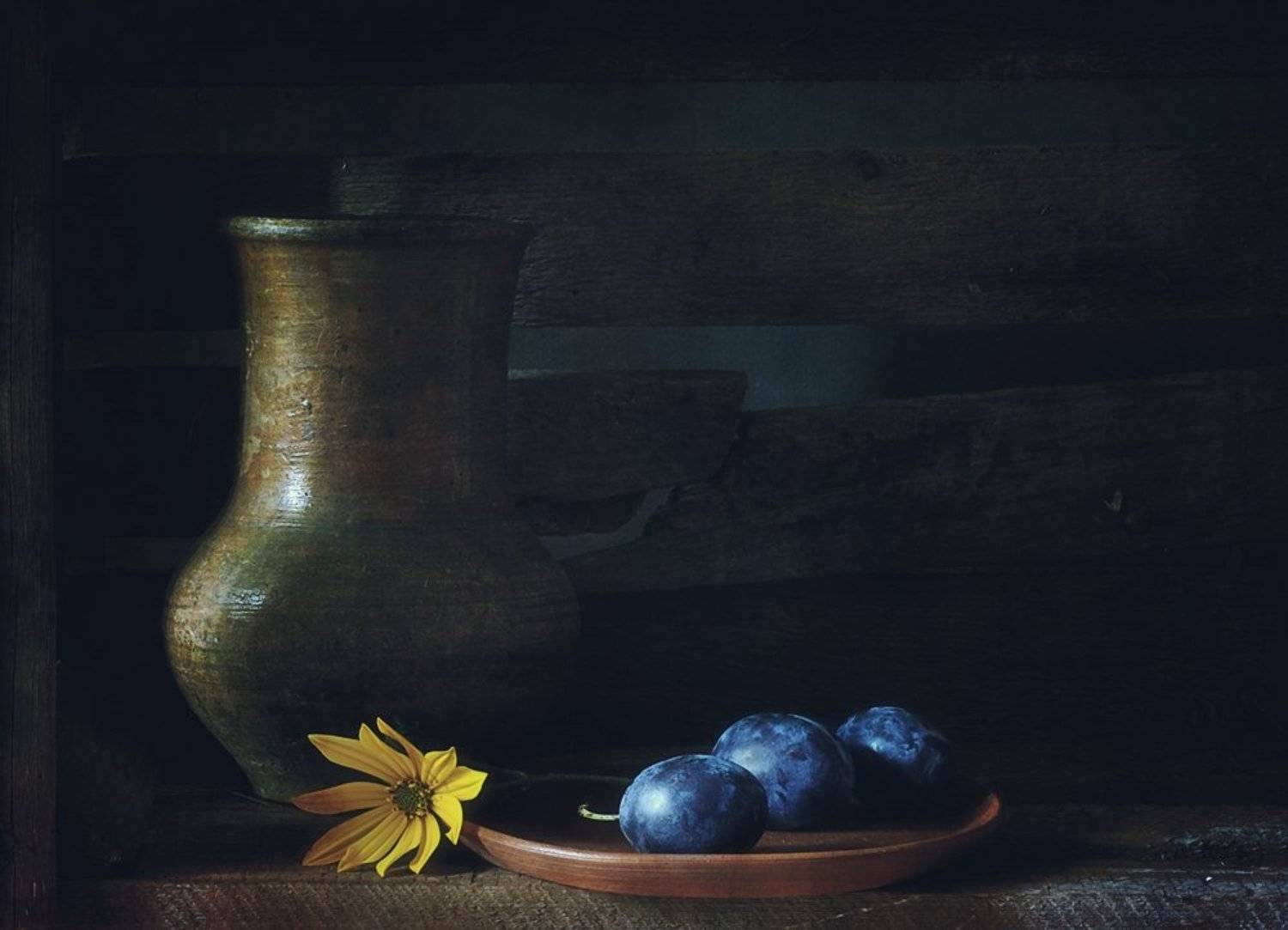 натюрморт,осень,сливы, Наталия К