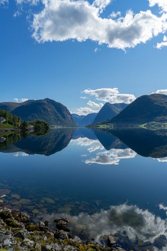 Зеркальные фьорды, Норвегия
