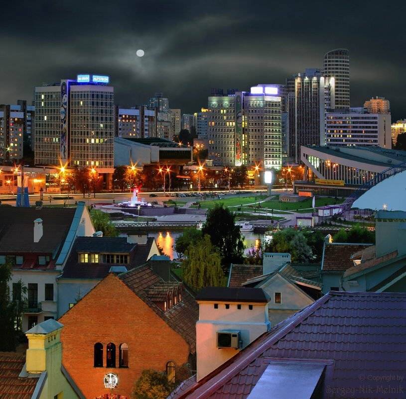 беларусь, город, минск, вечер, фотосфера-минск, Melnik-oy Serg-N-
