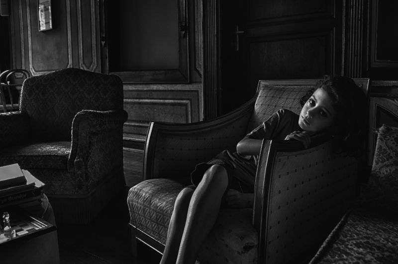 morning, house, boy, утром, мальчик, дом, черно-белый, black, and, white Morning in the old house фото превью