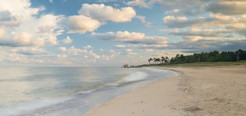 Лагуна на рассвете