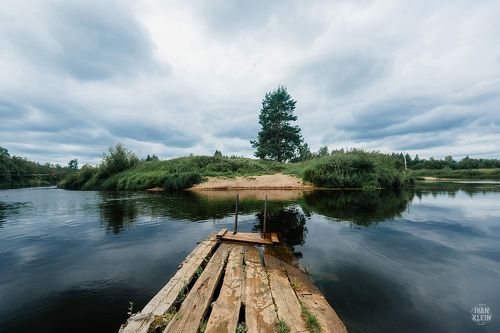 Деревянный пирс