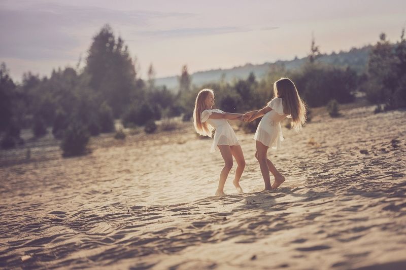 girls, friends, summer, west, happy Koniec lata фото превью