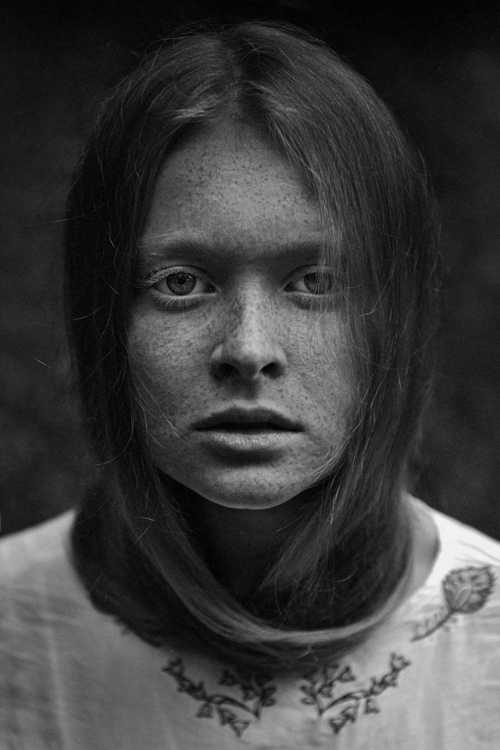 bnw, portrait, model,gerl, nikon,, Анна Дегтярёва