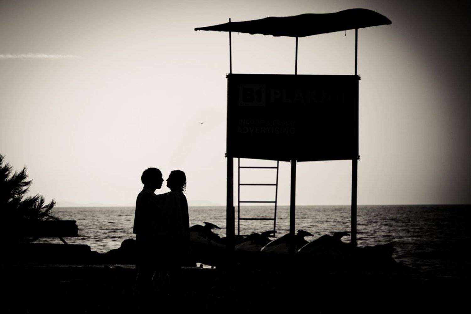 croatia, zadar, watchtower, sunset, couple, Zdravko
