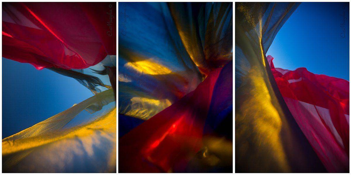 ветер, ткань, Оксана Музыка