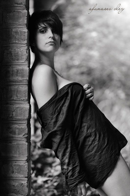 олег афанасьев, свежий воздух, природа, портрет, чёрнобелый, монохром, anastasia Anastasia фото превью