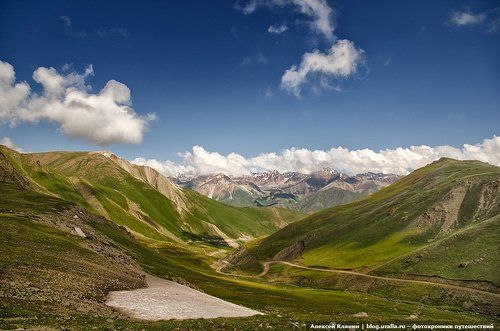 Вид с перевала Калмак-Ашуу