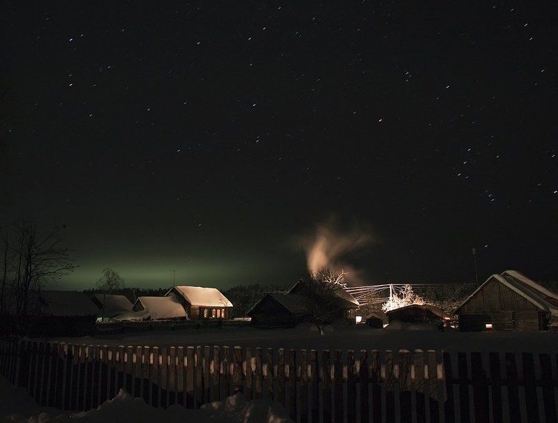 Морозная ночь фото превью