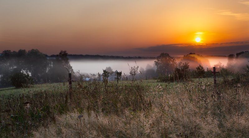 туманные зарисовки августа... фото превью
