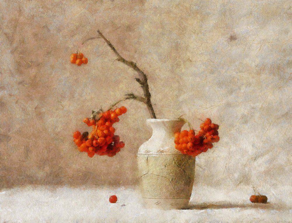 рябина,натюрморт, Юлия Володина