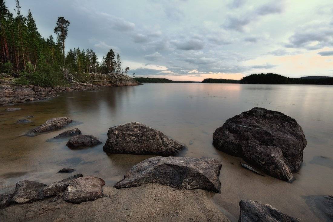 карелия, остров, камни, Михаил Псарёв