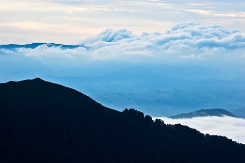 Відріг Темнатика. Боржавська полонина / Spur of Temnatyk mountain. Ridge Borzhava