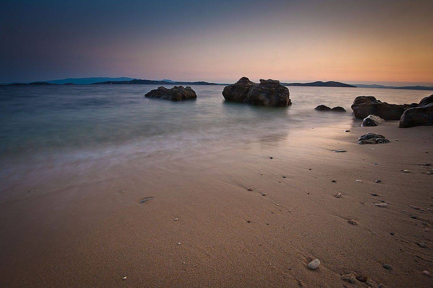 греция ,халкидики,море,закат,лето, Харланов Олександр