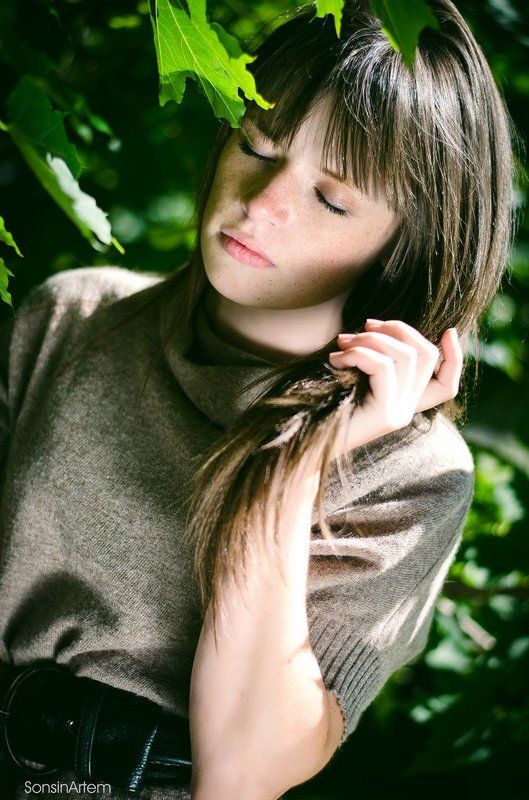 портрет, девушка Лиза фото превью