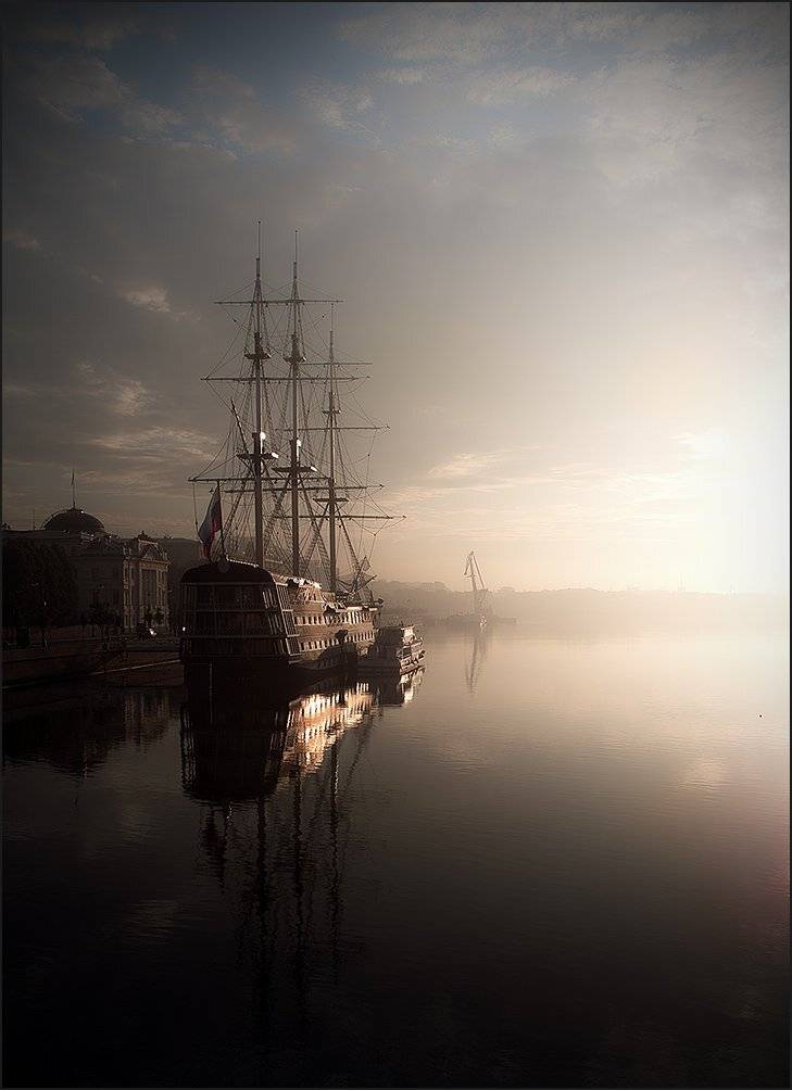 нева, благодать, утро, Михаил Чурбанов