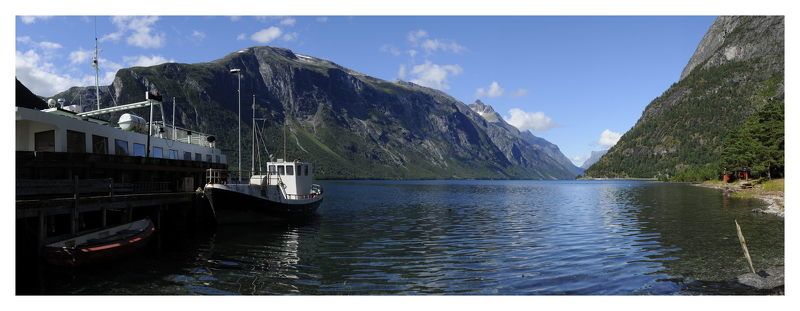 норвегия, фьорд Открытка с Фьордов ... фото превью