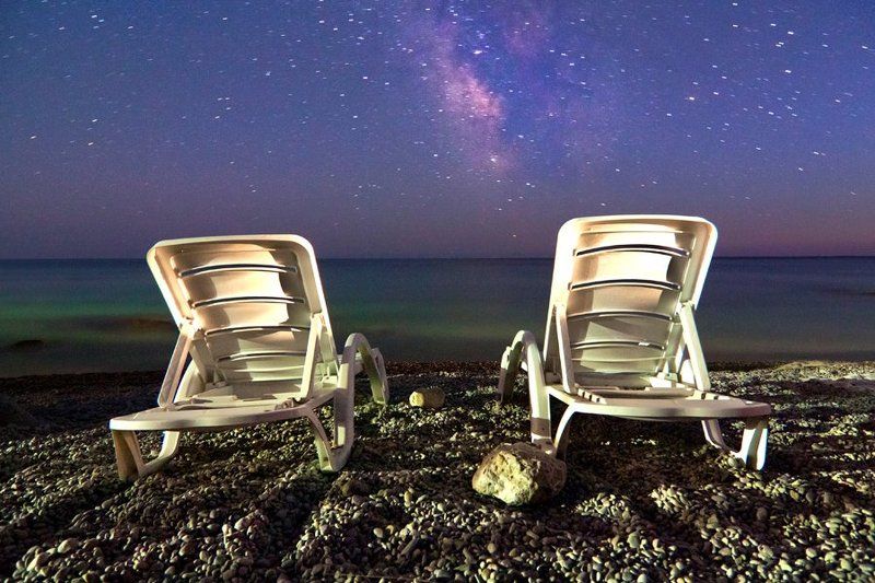 Night on the beach фото превью