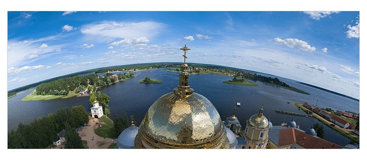 нилова, пустынь, панорама, Попов Николай