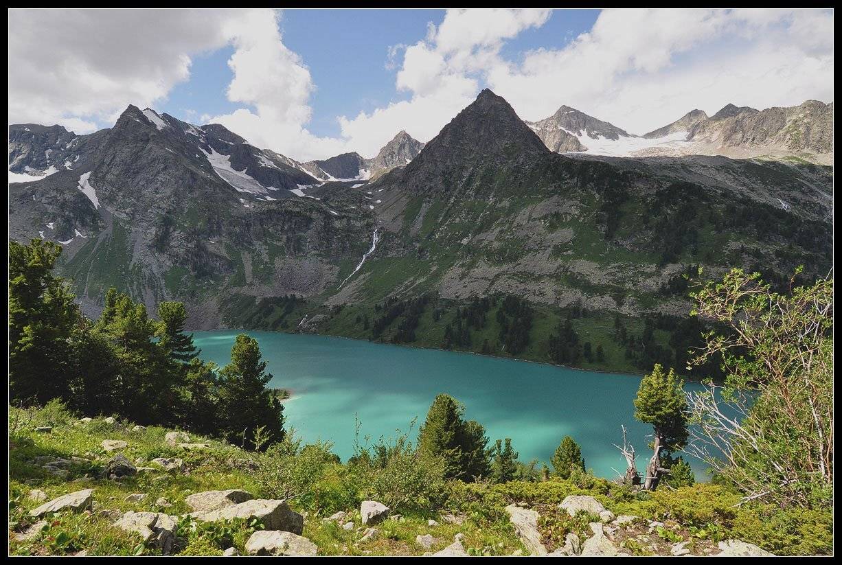 алтай, катунский хр. озеро верхнее мультинское, АНАТОЛИЙ ДОВЫДЕНКО