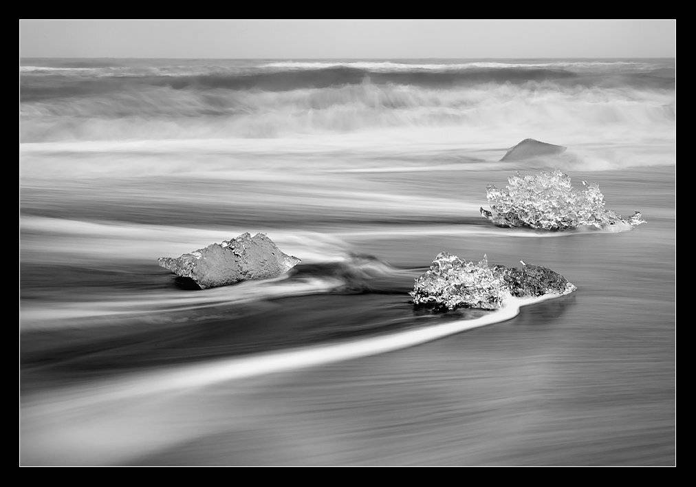 исландия, льды, море, лагуна, jokulsarlon, iceland, пляж, black, pebble, beach, Виктория Роготнева