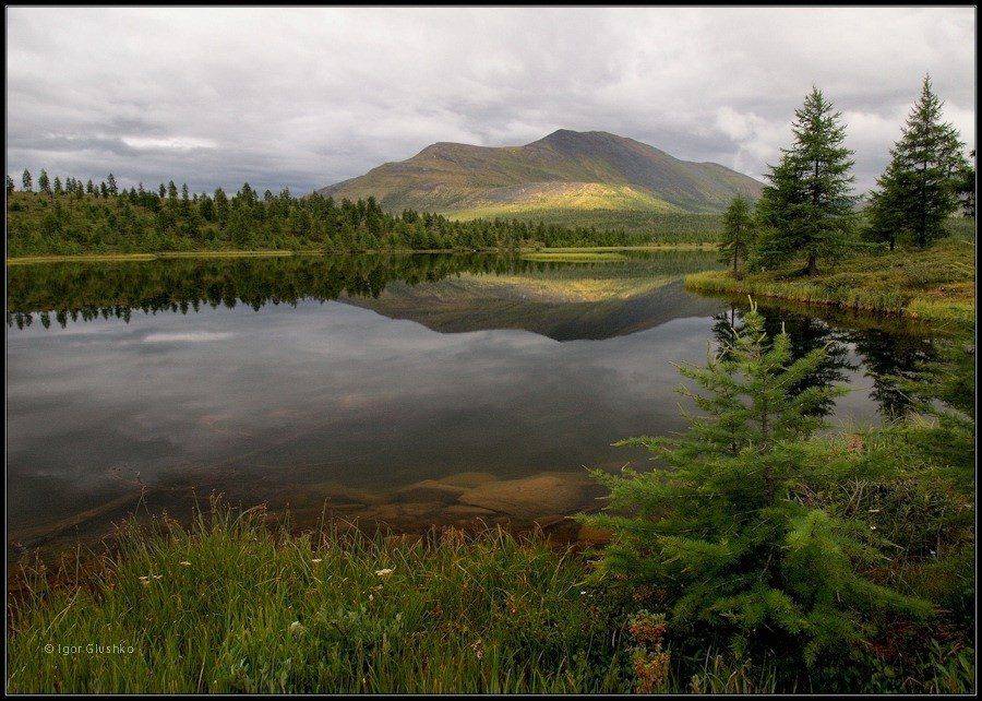 бурятия, озеро, вода, горы, лето, Игорь Глушко
