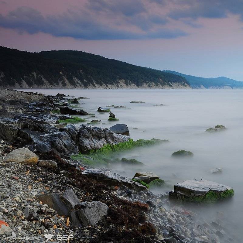 рассвет, камни, море, скалы, Serj Master