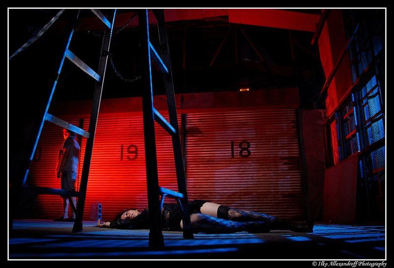 murder, portrait, strobist Kill me and leave me! фото превью