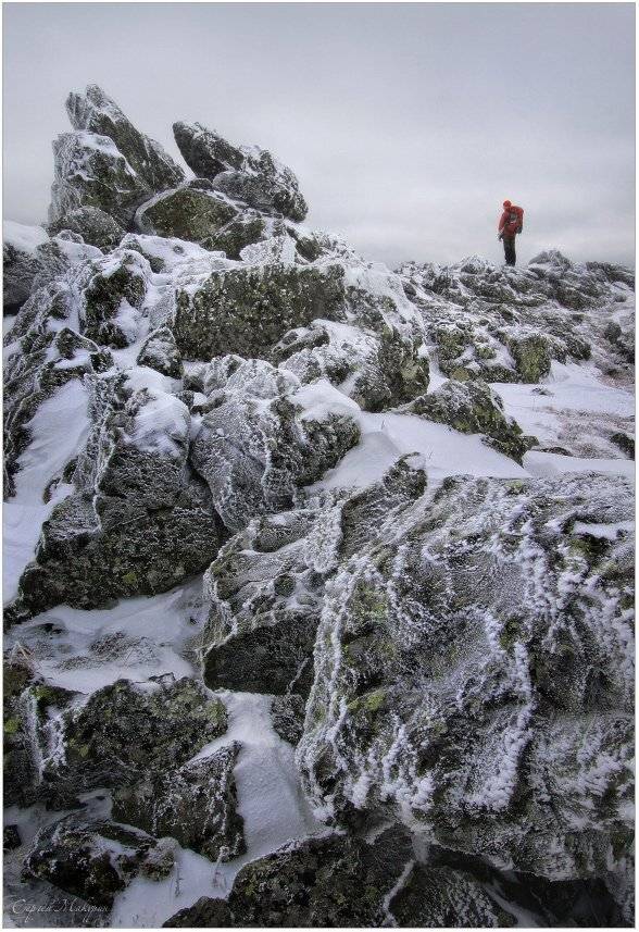 природа, урал, горы, зима, снег, Сергей Макурин