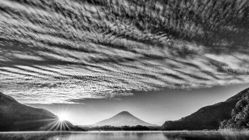 A row of clouds