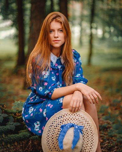 Girl in the park