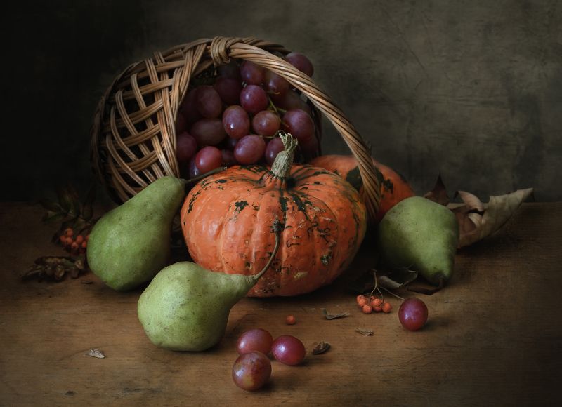 виноград, тыква, груша *** фото превью