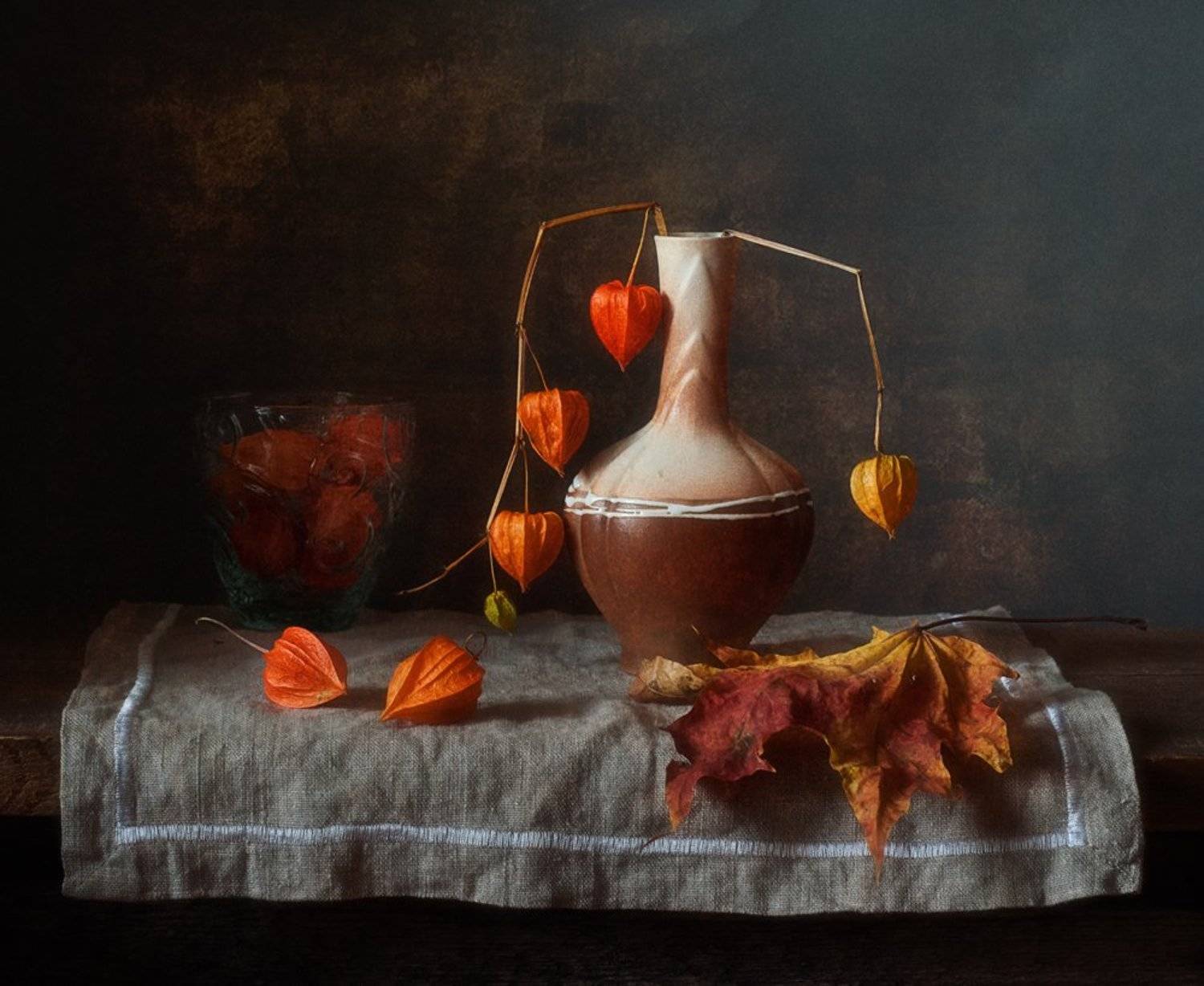 натюрморт,осень,физалис, Наталия К