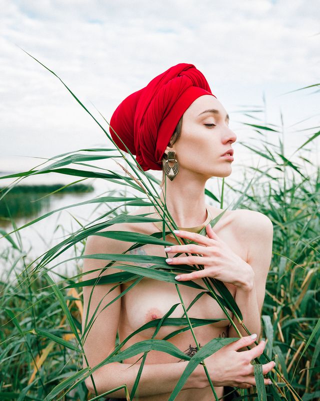 Портрет Анны на рассвете фото превью