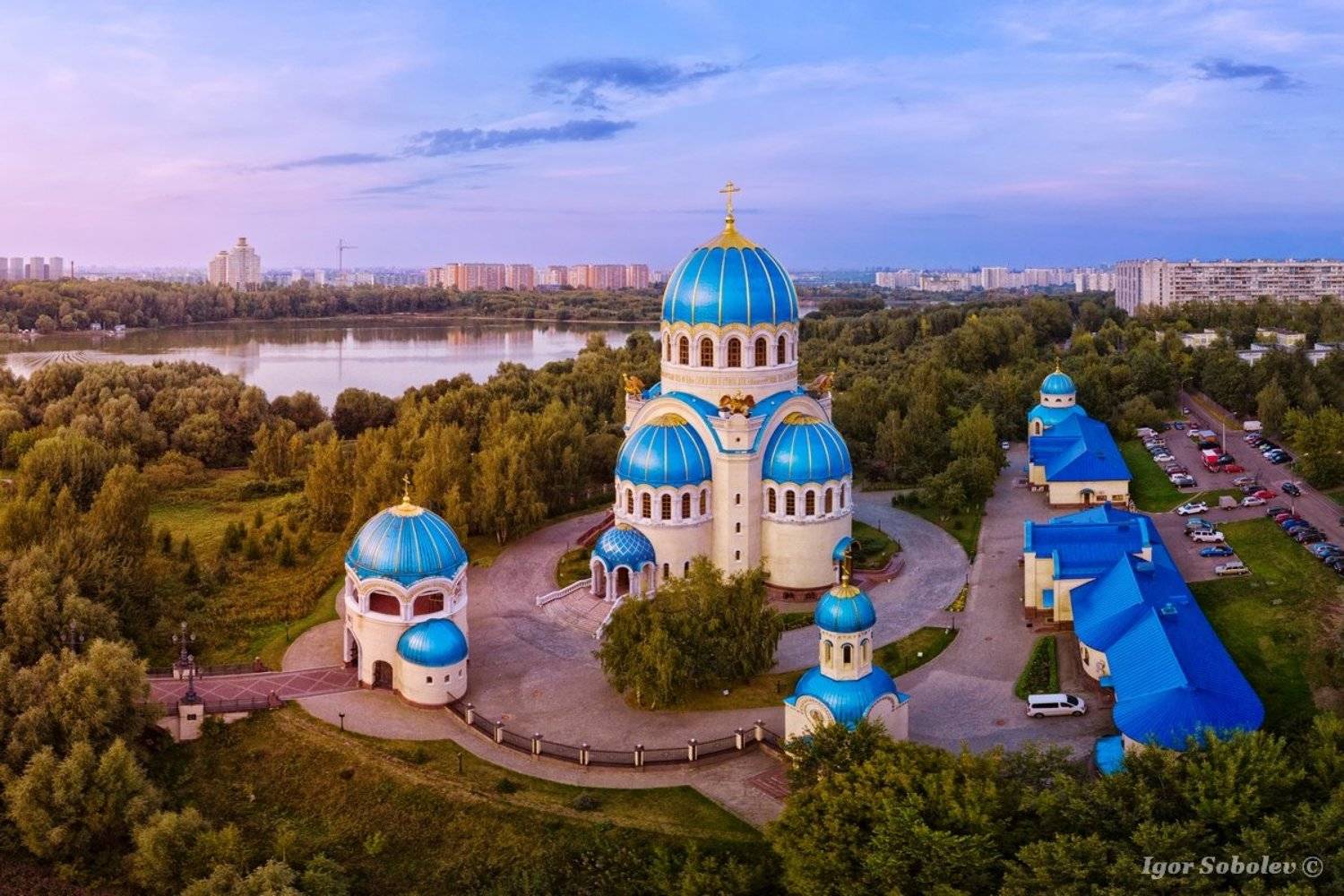 Храм Живоначальной Троицы, Орехово-Борисово, Москва, Church of the Life-Giving Trinity, Orekhovo-Borisovo, Moscow, Соболев Игорь