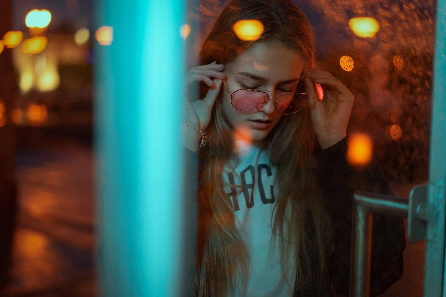 портрет девушка город, Новожилов Сергей