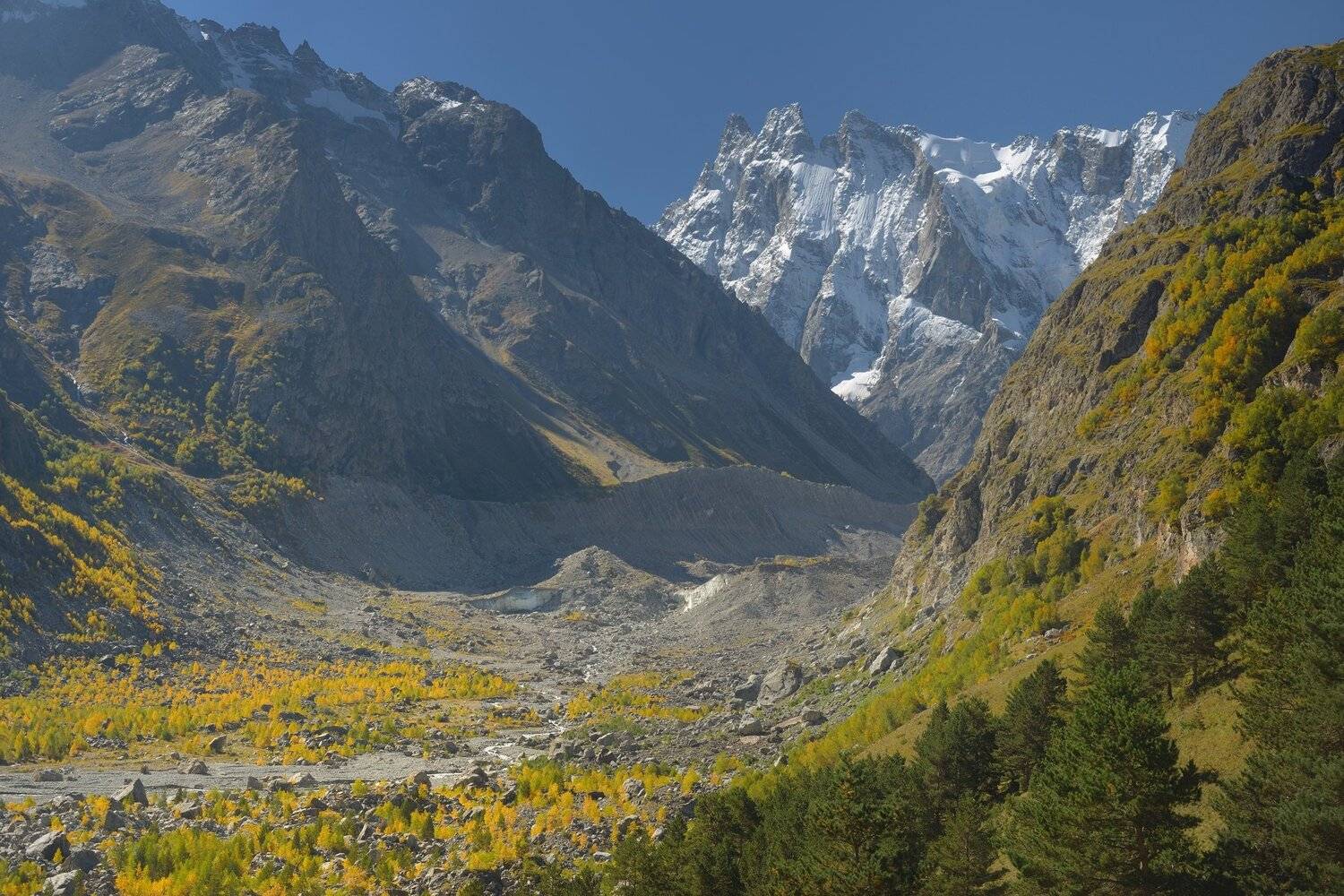 горы осень шхельда, Александр Жарников