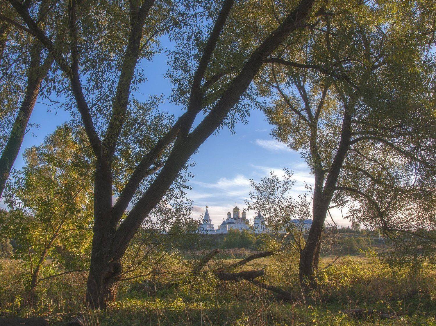 можайск,осень,деревья, природа,монастырь,вера,православие, Павел Ныриков