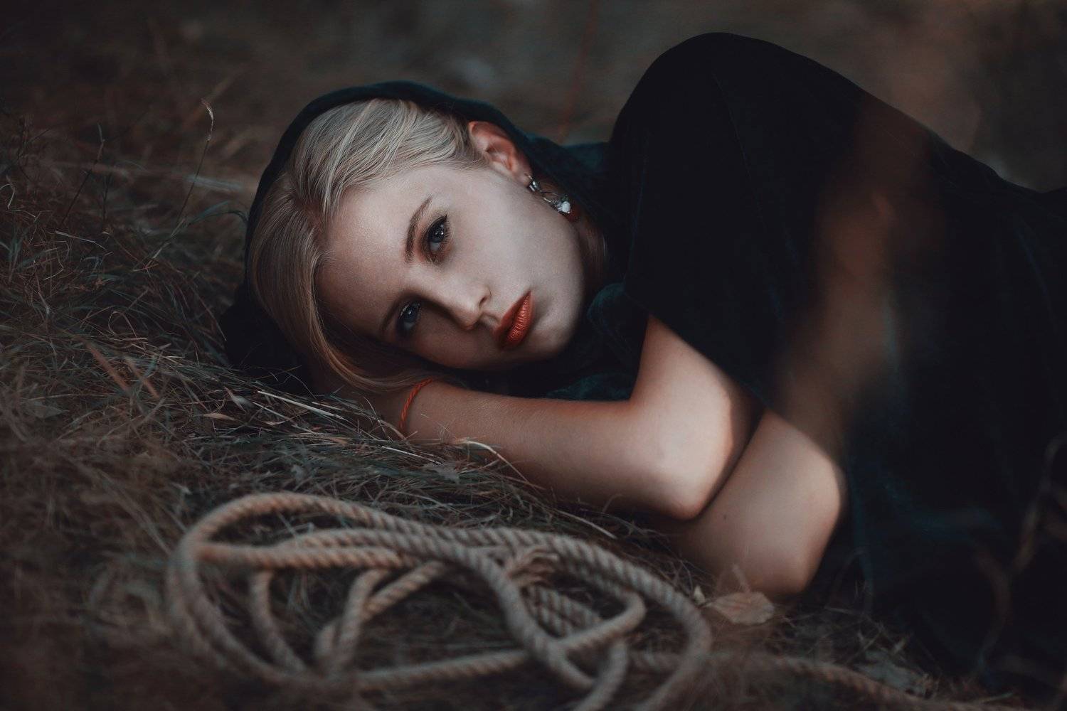 witch, portrait, autumn, Инсомина Лиана