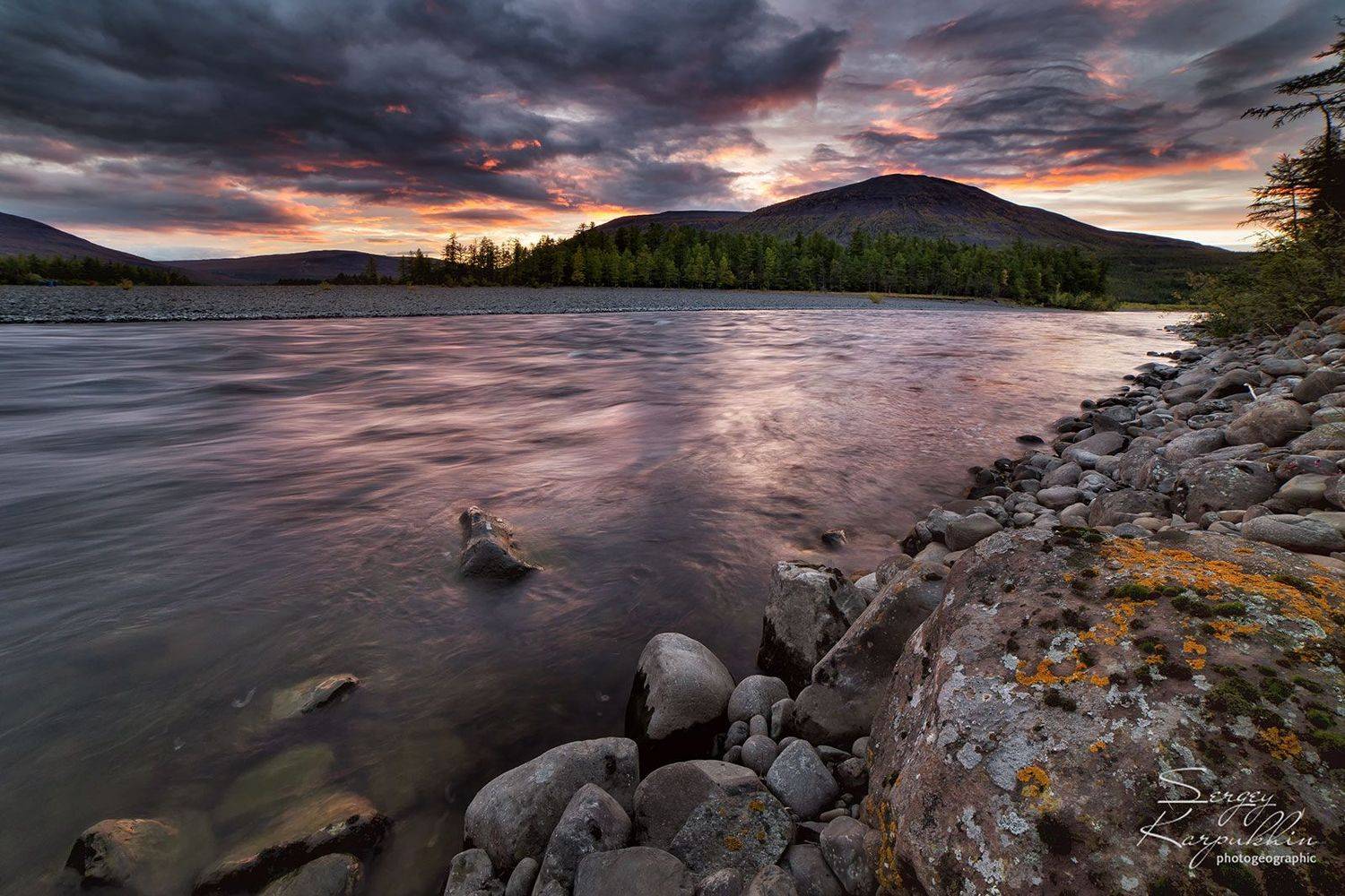 путораны, плато путорана, Сергей Карпухин