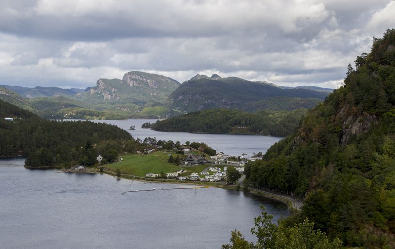 норвегия Маленький городок фото превью