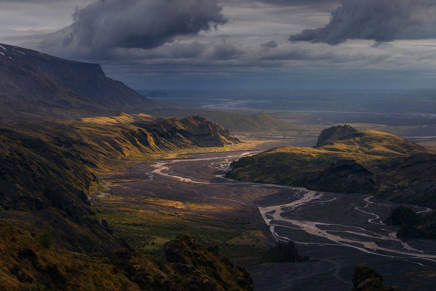 thorsmork, пейзаж, природа, парк, исландия, горы, река, landscape, nature, iceland, park, Дмитрий Виноградов