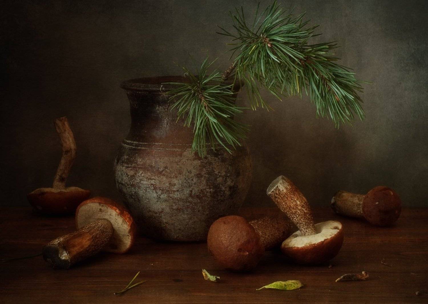 натюрморт,грибы,подосиновики,осень, Наталия К