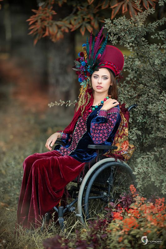 фотопроект, украинское барокко, фотоистория, кокошник, стиль Держи меня крепче фото превью