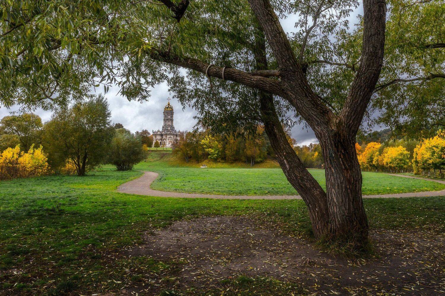 пейзаж, дубровицы, усадьба, осень, landscape, Мартыненко Дмитрий