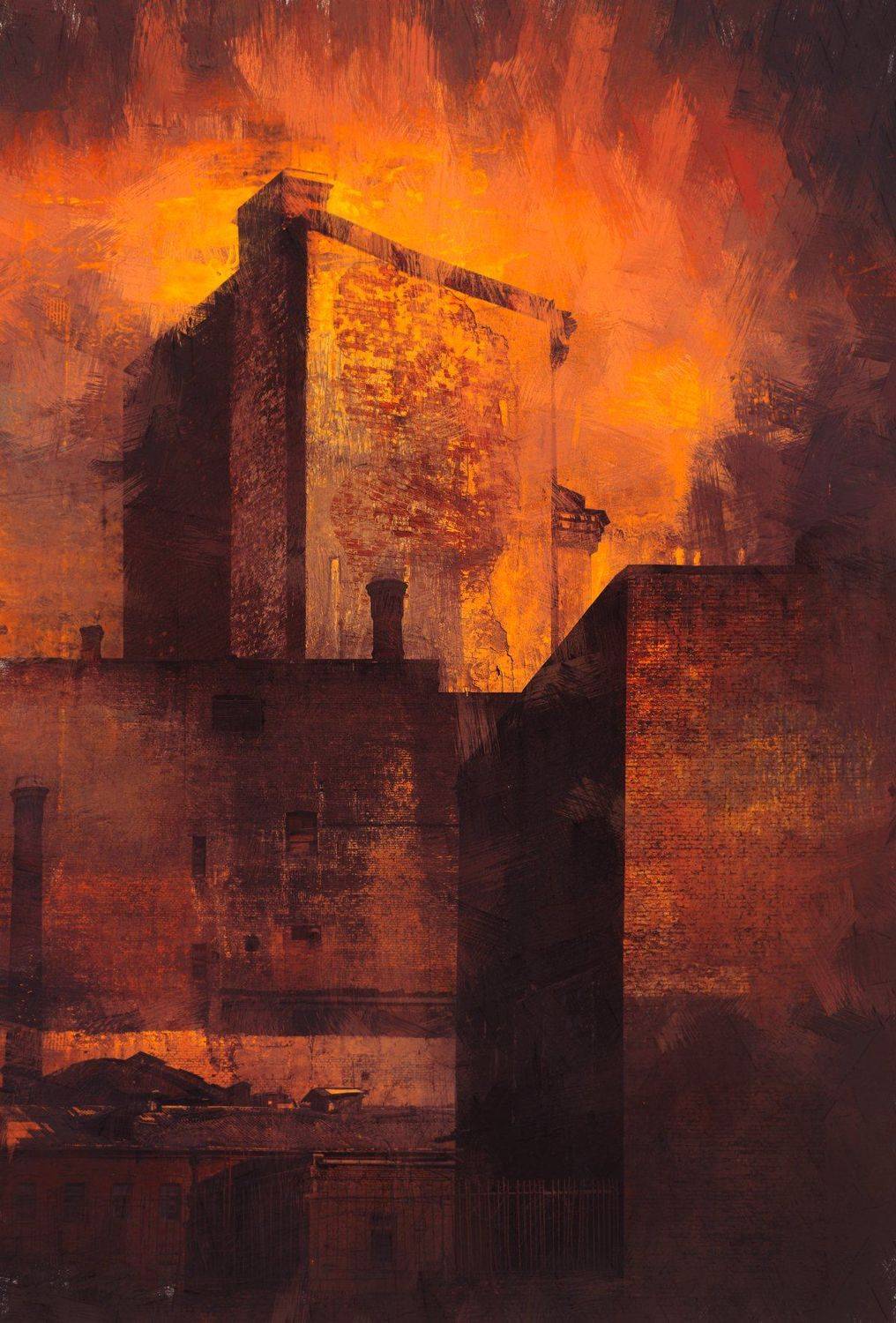 город, архитектура, стены, брандмауэры, санкт-петербург, абстрактные, абстракция, арт, картины, Евгений Корниенко