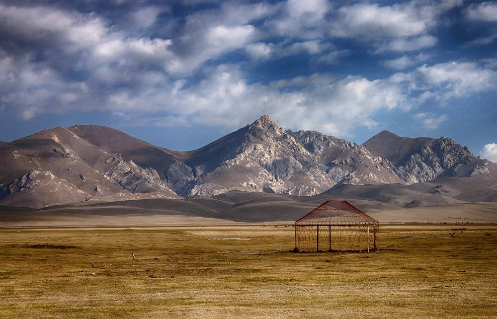 кыргызстан, горы, сон-куль, Элина Магалимова